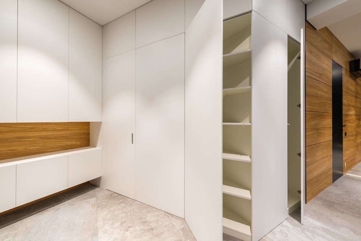 Real closet and door reference for made-to-measure door and access-panel enquiries.